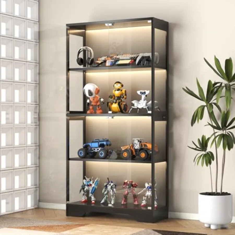 Books - Vitrine avec portes en verre pour