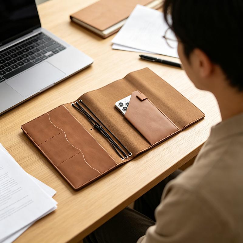 Organiseur en cuir Crazy Horse - Vintage Leather Journal Notebook avis et prix
